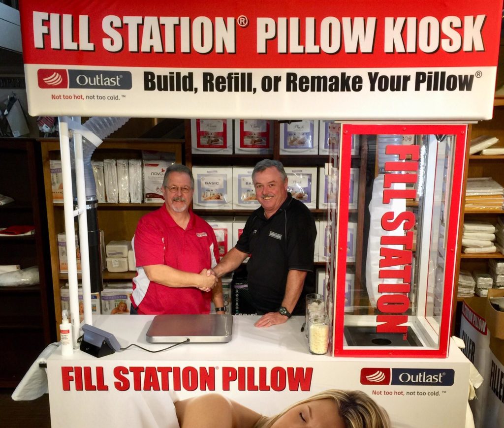 Fill Station Expands Into Canada Fill Station Pillow Kiosk