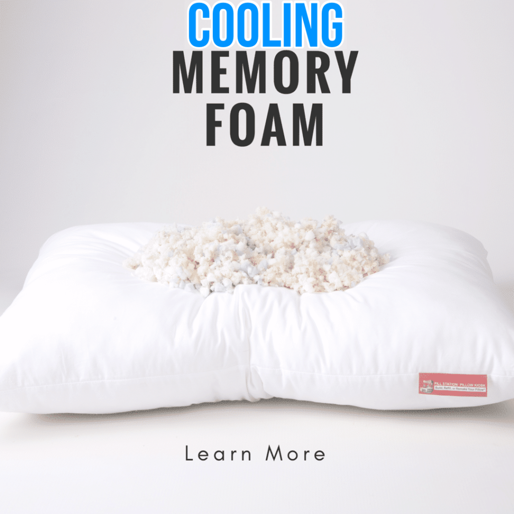 shredded memory foam